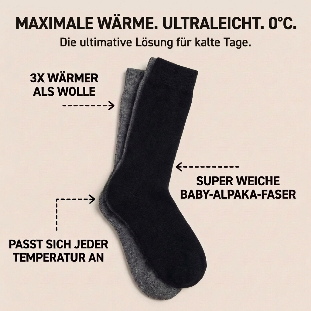 Huber - Alpaka Socken