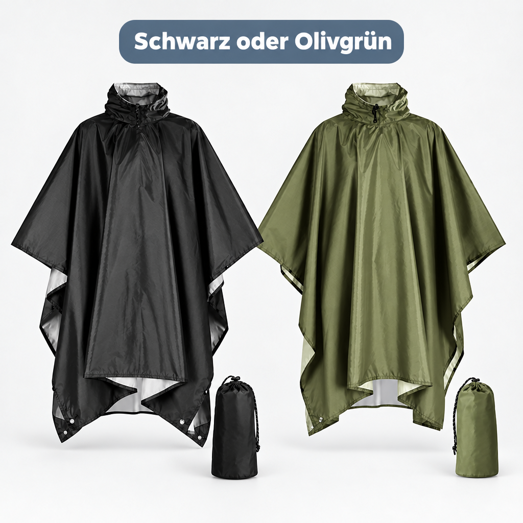 Huber - Allwetter-Poncho 3-in-1 5