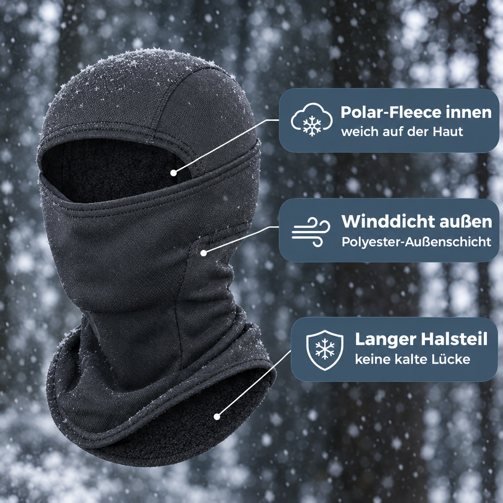 Huber - Fleece-Sturmhaube 4