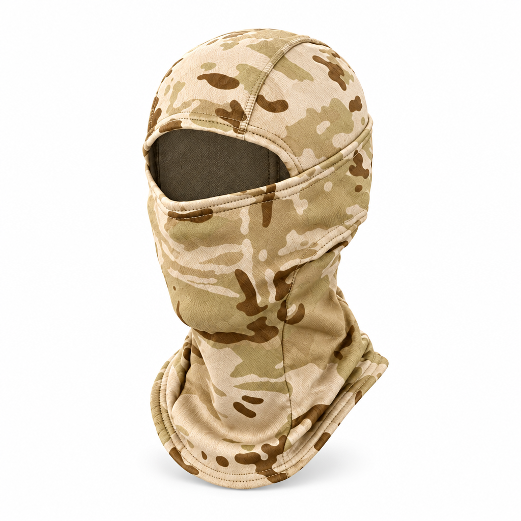 Huber - Fleece-Sturmhaube Tarn Beige