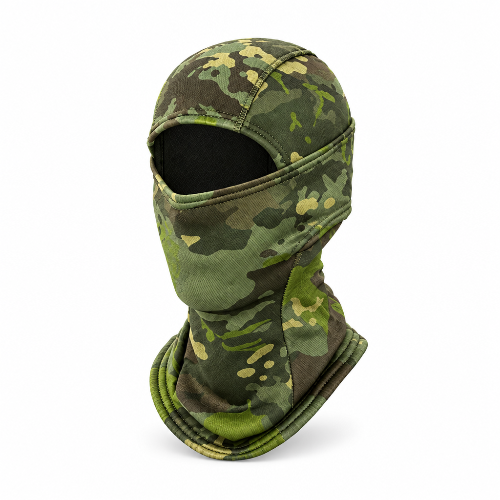 Huber - Fleece-Sturmhaube Tarn Grün